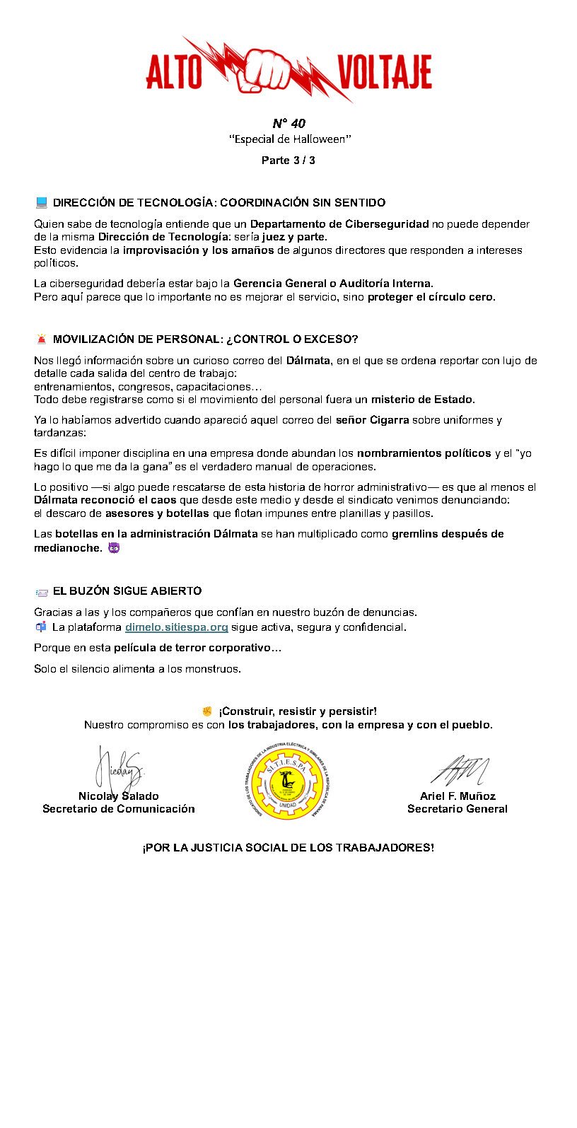 Alto Voltaje N°40 – Página 3