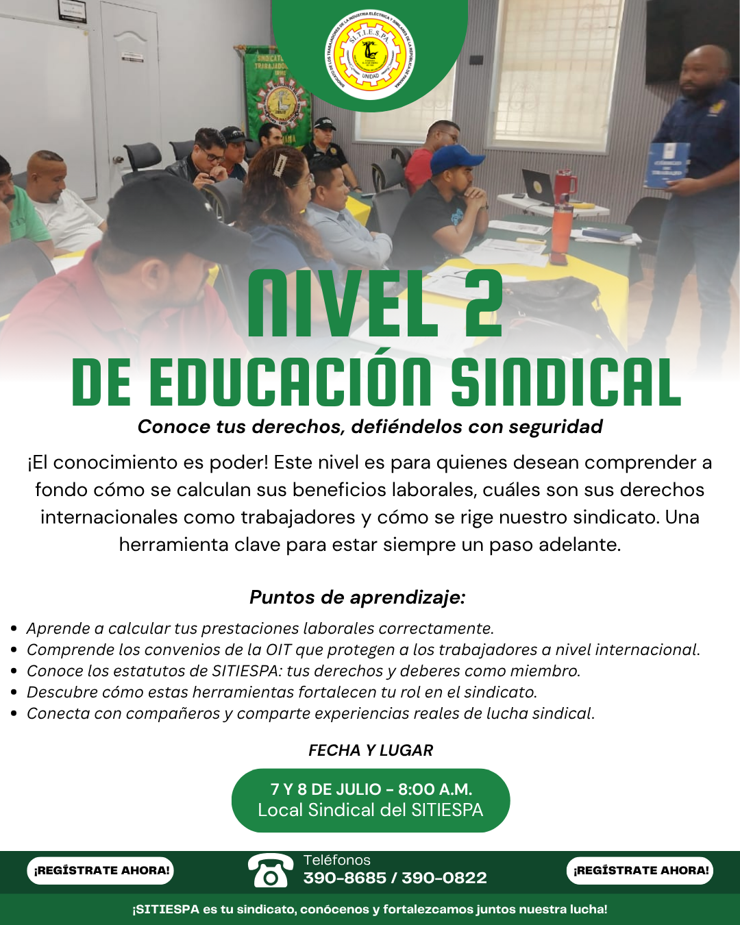 Nivel 2 Educación sindical