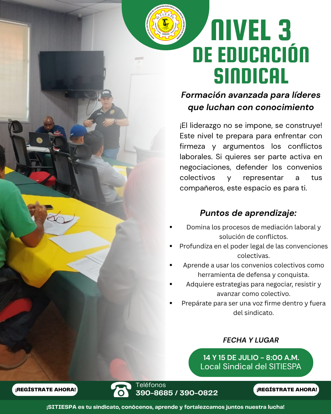 Nivel 3 Liderazgo sindical