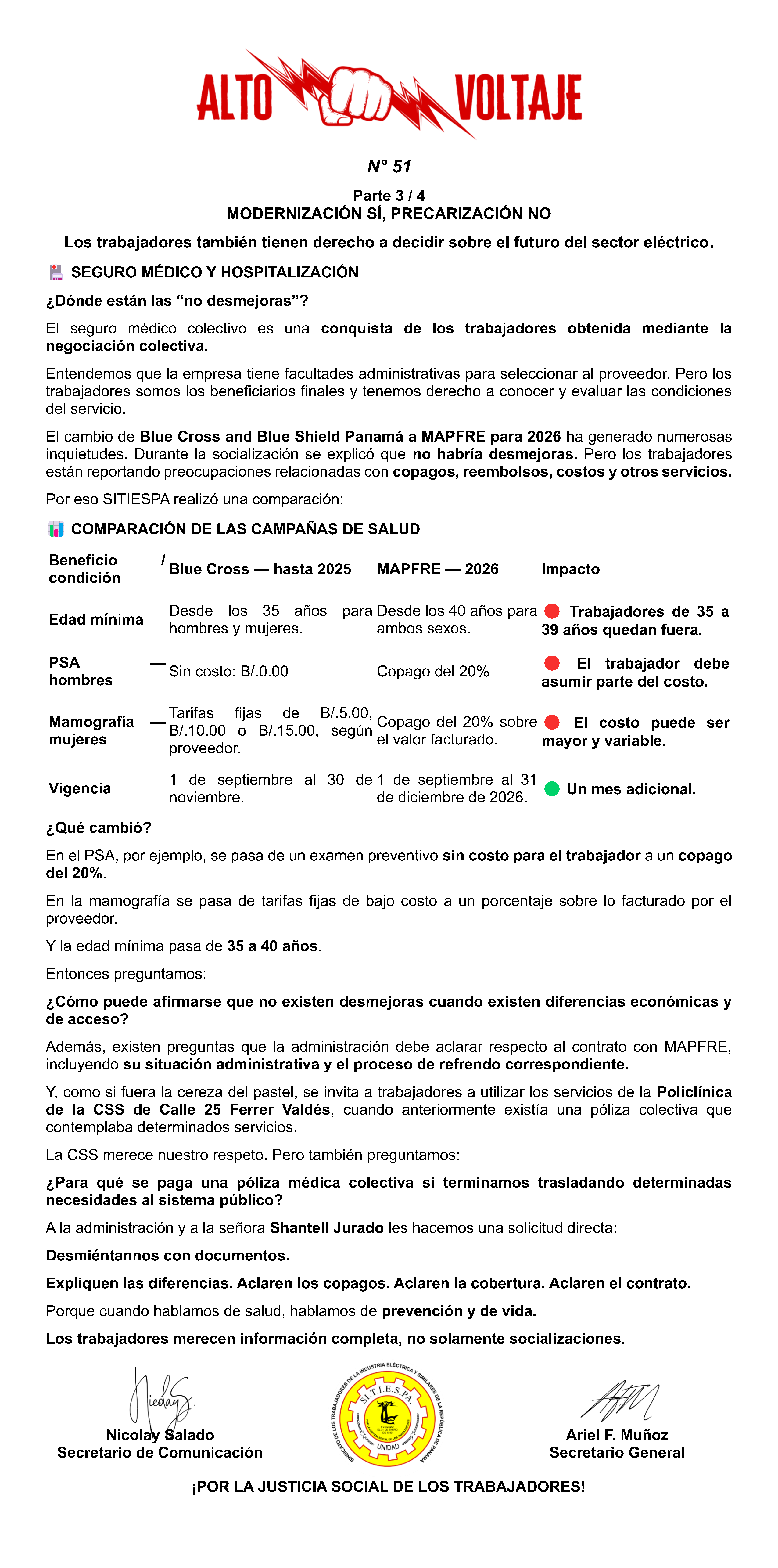 Boletín Alto Voltaje Nº51 Página 3