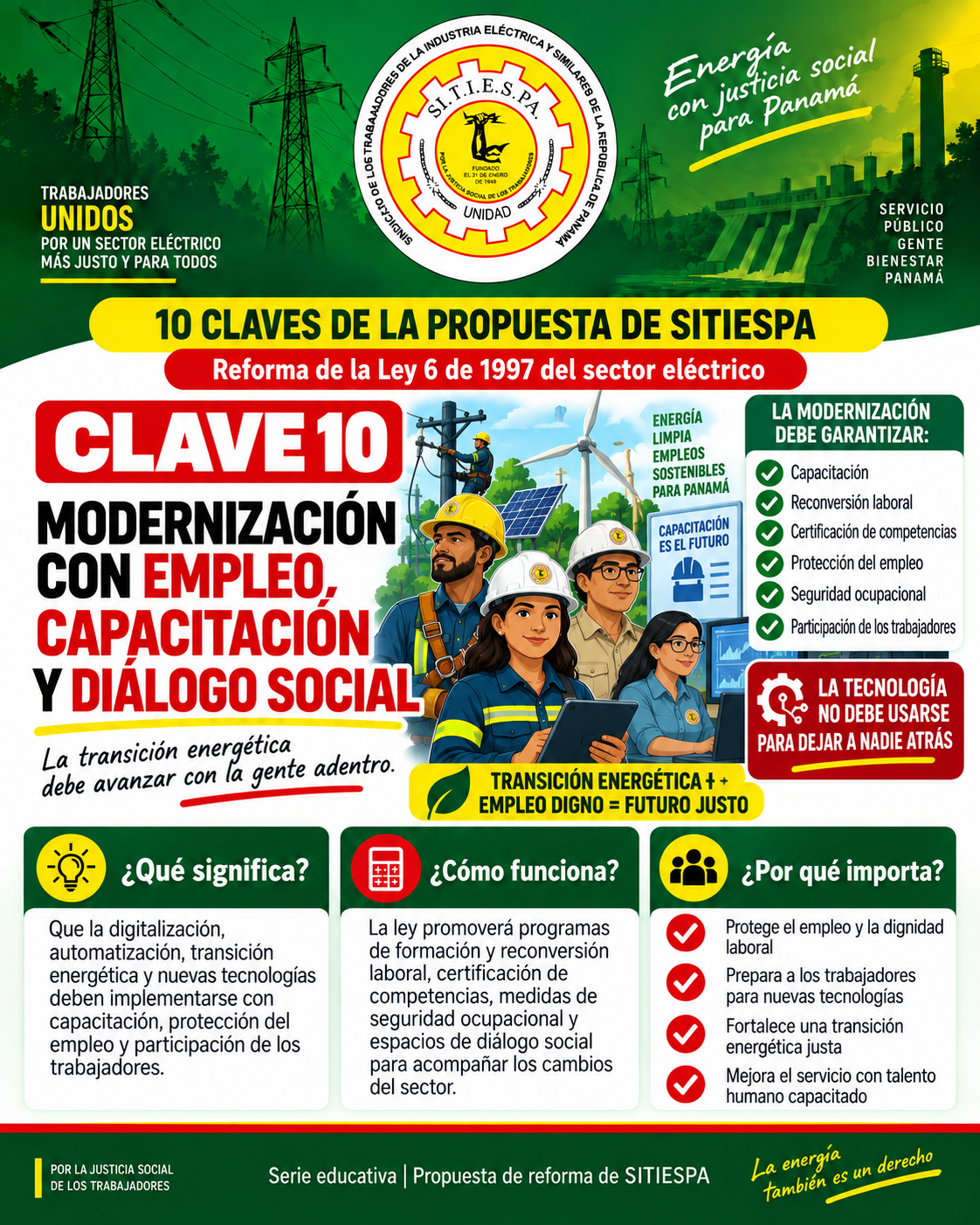 Clave 10 de la propuesta de SITIESPA