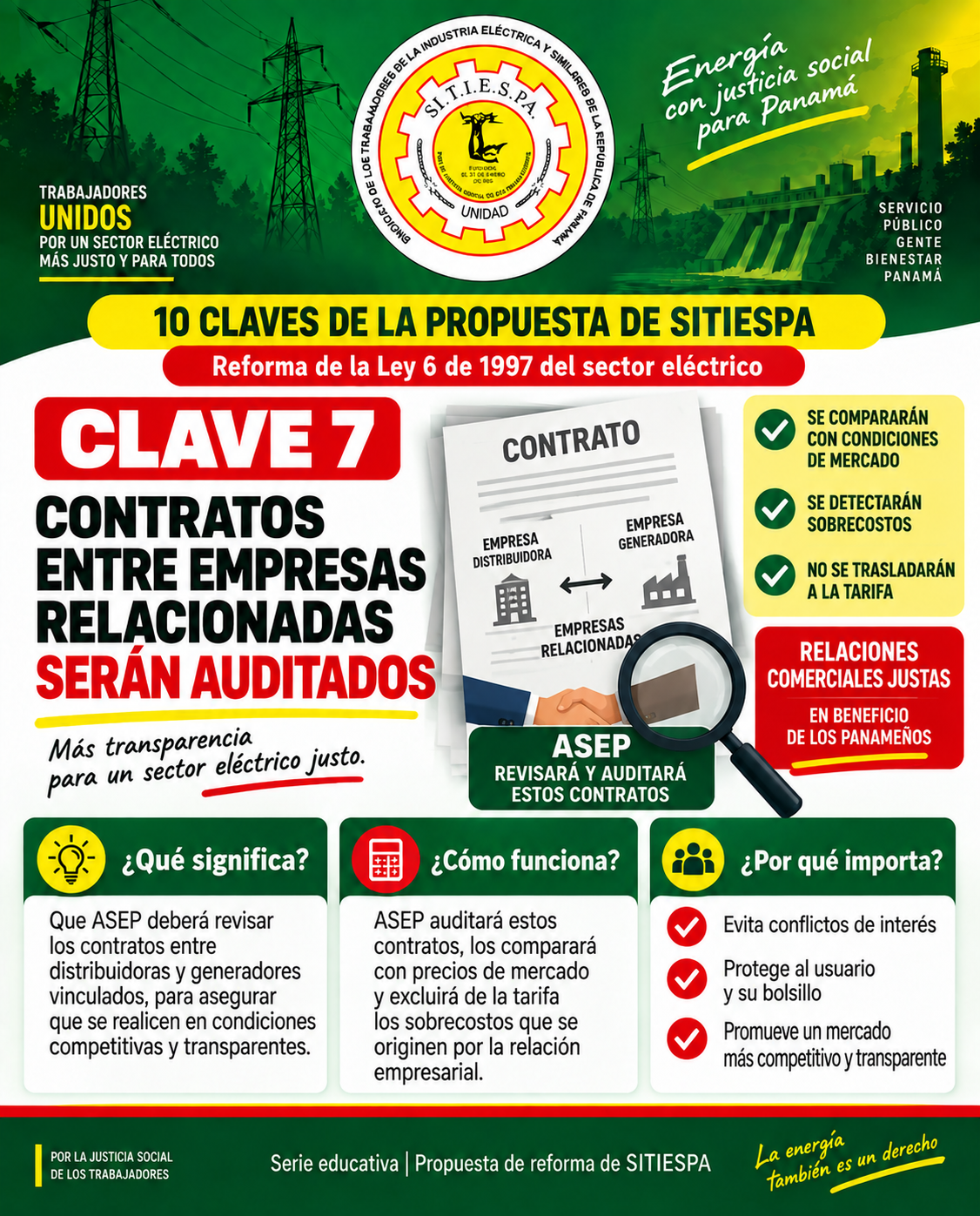 Clave 7 de la propuesta de SITIESPA