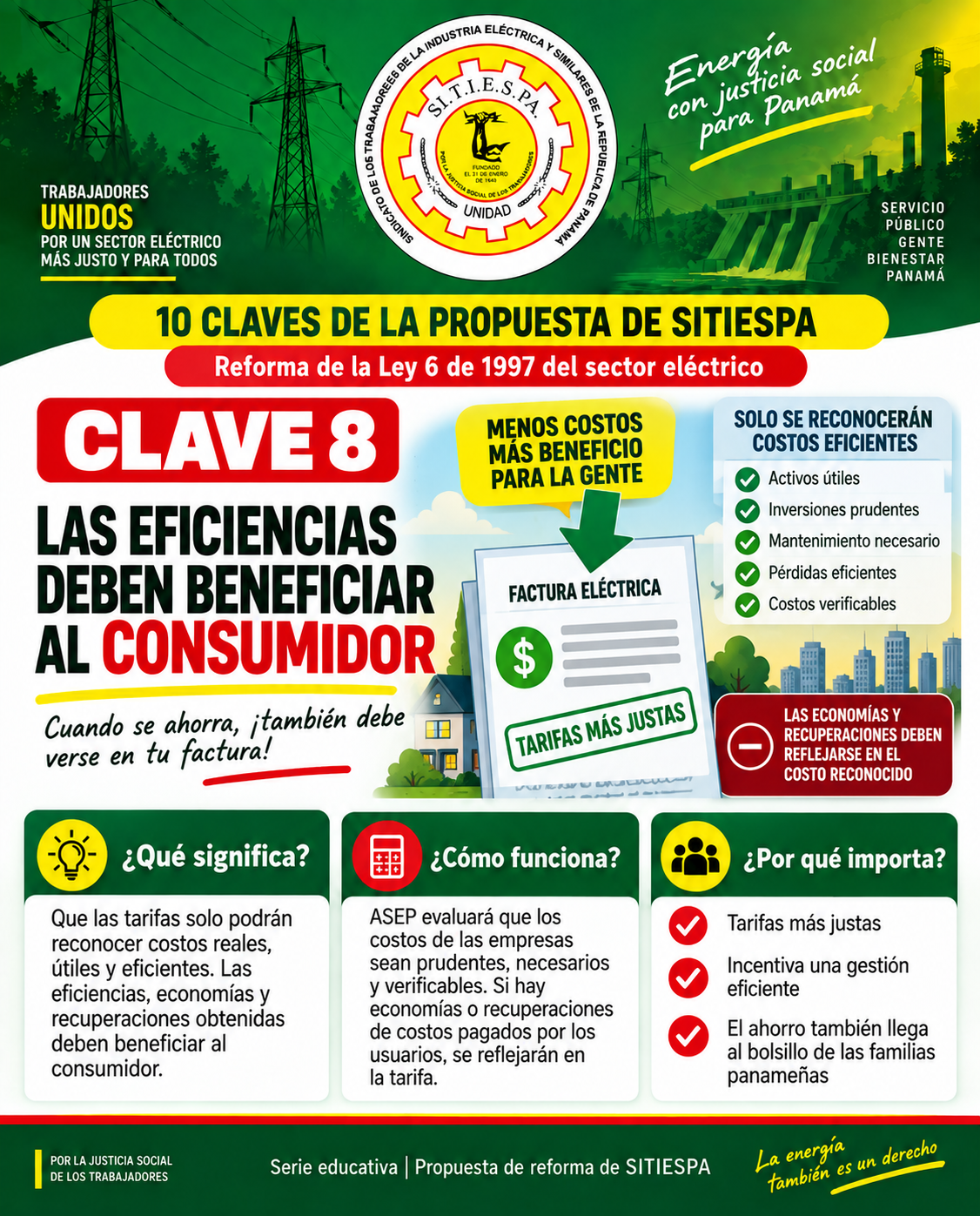 Clave 8 de la propuesta de SITIESPA