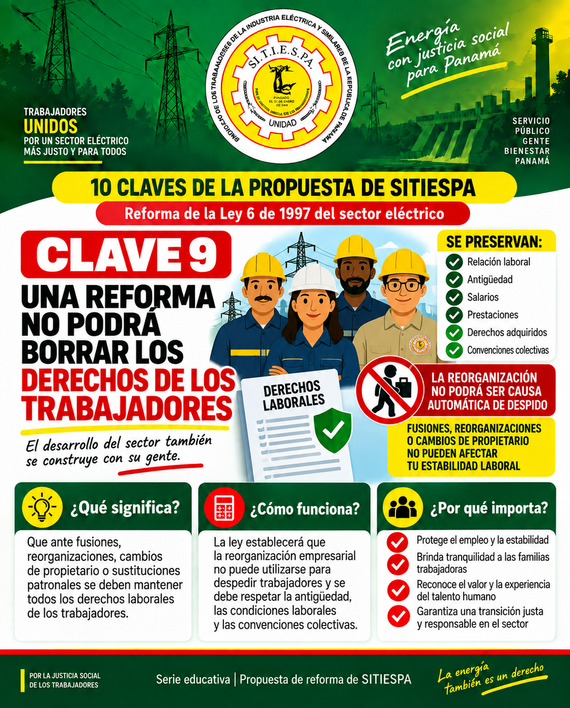 Clave 9 de la propuesta de SITIESPA